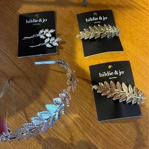 Gold Leaf Hair Accessories